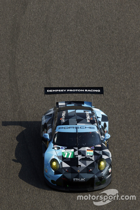 #77 Dempsey Proton Competition Porsche 911 RSR: Richard Lietz, Michael Christensen
