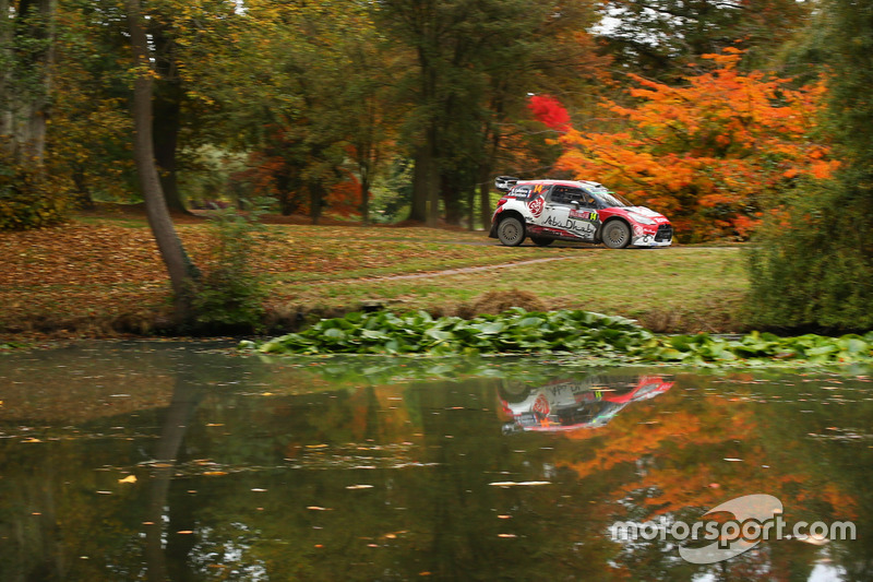 Stéphane Lefebvre, Gilles de Turckheim, Citroën DS3 WRC, Abu Dhabi Total World Rally Team