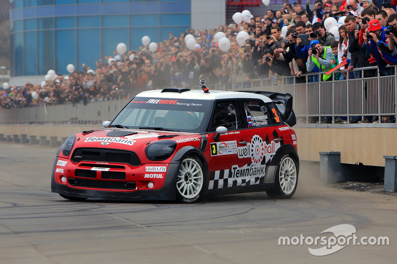 2013 год – Геннадий Брославский и Михаил Гендельман, Mini JCW WRC