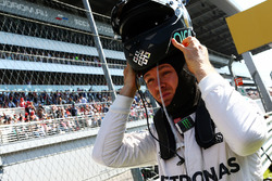 Nico Rosberg, Mercedes AMG F1 Team on the grid