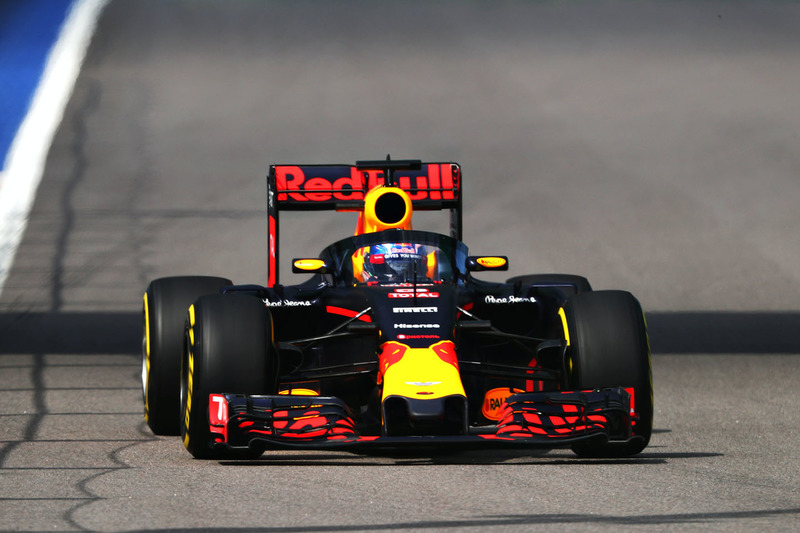 Aeroscreen bei Red Bull Racing