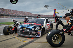 Austin Dillon, Richard Childress Racing Chevrolet, au stand