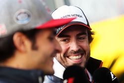 Fernando Alonso, McLaren and Carlos Sainz Jr., Scuderia Toro Rosso