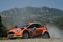 Simone Campedelli, Danilo Fappani, Ford Fiesta GPL R R5, Orange 1 Racing