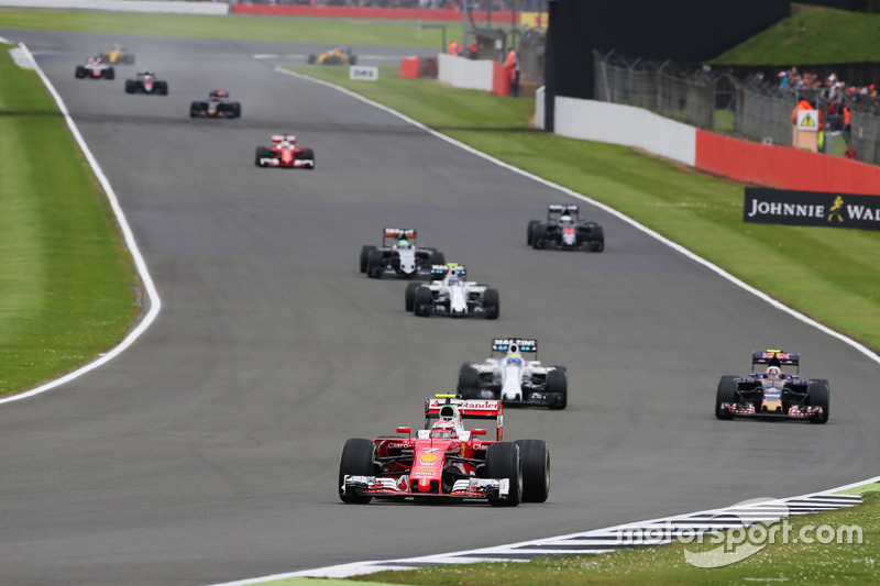 Pese a la evidente falta de ritmo del Ferrari en Silverstone, Kimi Raikkonen fue quinto en Silverstone y salió de allí con el tercer puesto en el campeonato de pilotos.