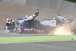 Jorge Lorenzo, Yamaha Factory Racing accidente