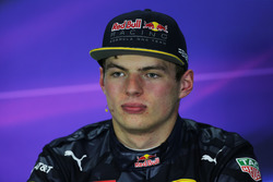 Max Verstappen, Red Bull Racing in the FIA Press Conference