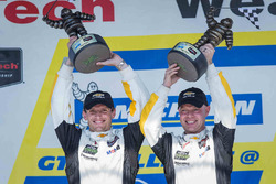 Ganadores de la carrera Antonio García, Jan Magnussen, Corvette Racing
