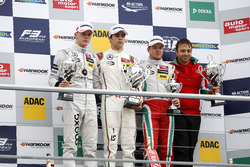 Podium: race winner Lance Stroll, Prema Powerteam Dallara F312 - Mercedes-Benz; second place Maximilian Günther, Prema Powerteam Dallara F312 - Mercedes-Benz; third place Nick Cassidy, Prema Powerteam Dallara F312 - Mercedes-Benz