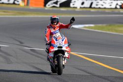 Andrea Dovizioso, Ducati Team, deuxième de la course