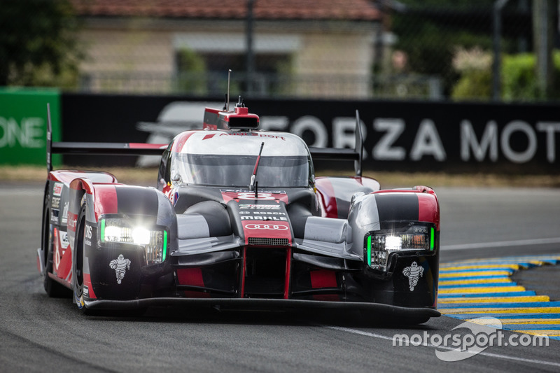 #8 Audi Sport Team Joest Audi R18: Lucas di Grassi, Loic Duval, Oliver Jarvis