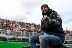 Daniel Ricciardo, Red Bull Racing lors de la parade des pilotes