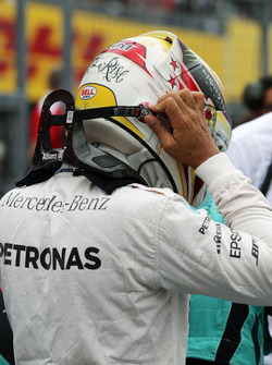 Lewis Hamilton, Mercedes AMG F1 on the grid