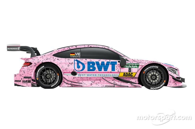 BWT Mercedes-AMG C 63 DTM di Christian Vietoris