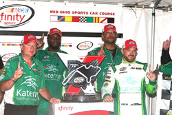 Race winner Justin Marks, Chip Ganassi Racing Chevrolet