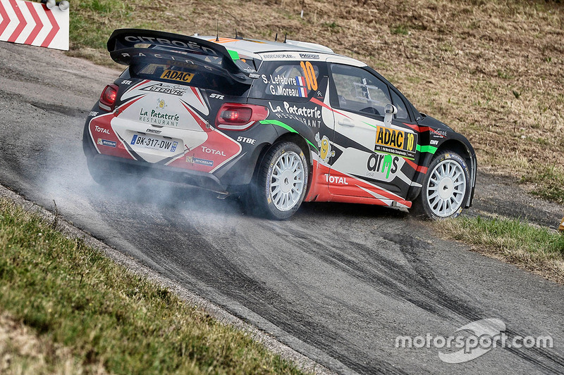 Stéphane Lefebvre, Gabin Moreau, Citroën DS3 WRC, Citroën World Rally Team