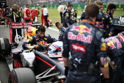 Daniel Ricciardo, Red Bull Racing RB12 on the grid