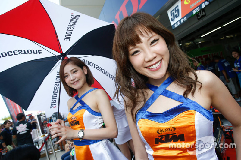 Grid girls KTM