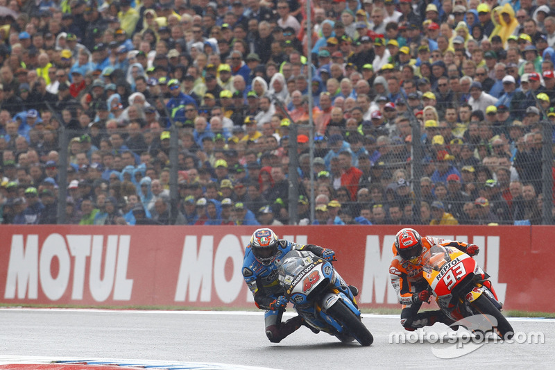 Marc Marquez, Repsol Honda Team; Jack Miller, Marc VDS Racing, Honda