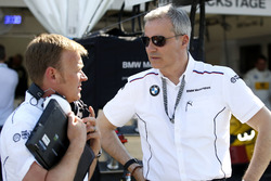 Stefan Reinhold, BMW Team RMG and Jens Marquardt, BMW Motorsport Director