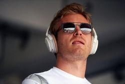 Nico Rosberg, Mercedes AMG F1 lors de la parade des pilotes