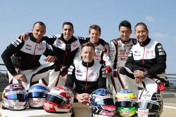 Toyota Racing: Stephane Sarrazin, Sebastien Buemi, Mike Conway, Anthony Davidson, Kazuki Nakajima, K