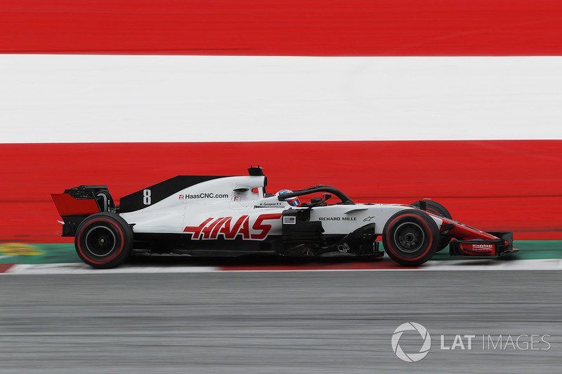 5: Romain Grosjean, Haas F1 Team VF-18, 1'03.892