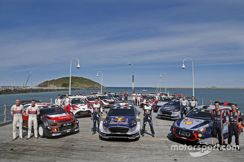 Участники и автомобили WRC