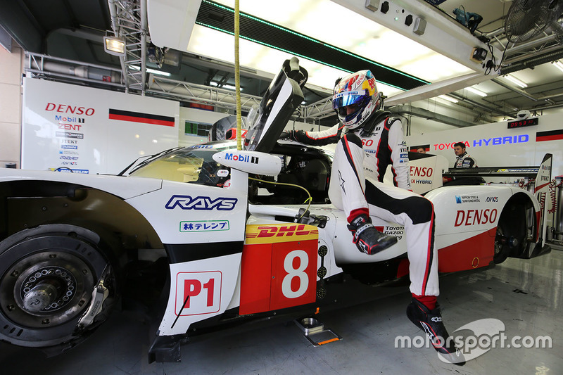 #8 Toyota Gazoo Racing Toyota TS050-Hybrid: Sébastien Buemi