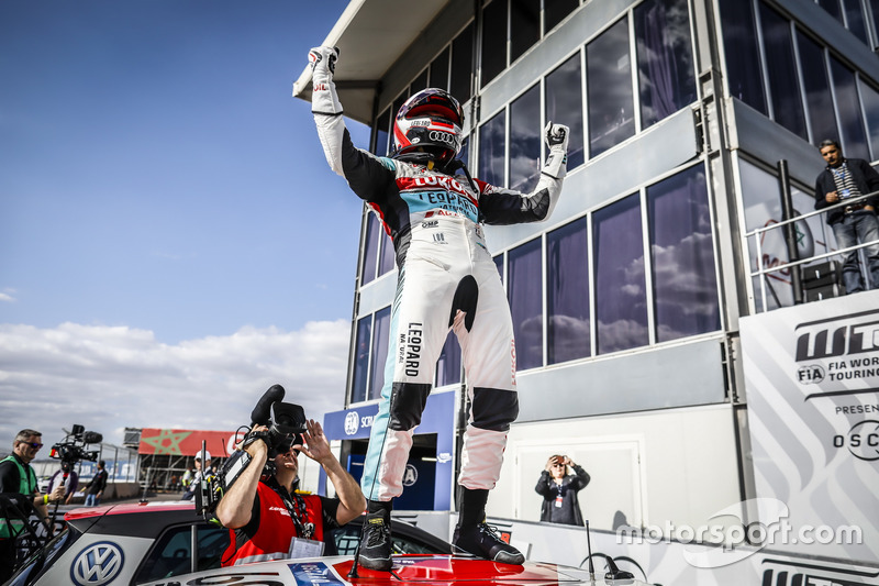 Il vincitore della gara Jean-Karl Vernay, Audi Sport Leopard Lukoil Team Audi RS 3 LMS