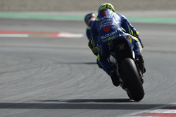 Andrea Iannone, Team Suzuki MotoGP, au freinage