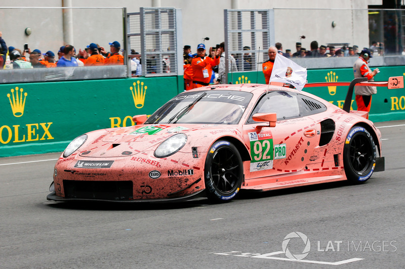 #92 Porsche GT Team Porsche 911 RSR: Michael Christensen, Kevin Estre, Laurens Vanthoor