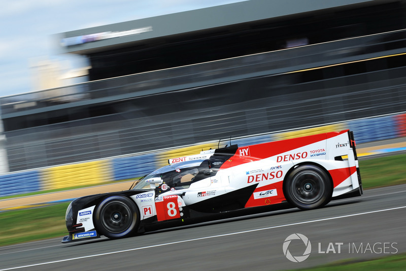 #8 Toyota Gazoo Racing Toyota TS050: Sébastien Buemi, Kazuki Nakajima, Fernando Alonso