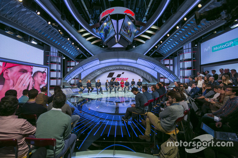 Presentación de la temporada 2018 de MotoGP y F1 de Movistar +