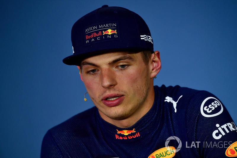 Max Verstappen, Red Bull Racing in the Press Conference