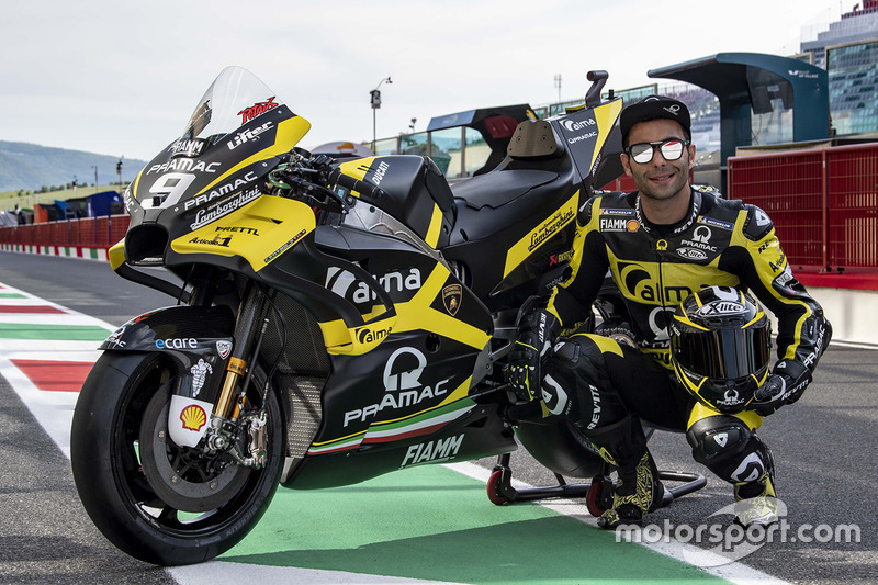 Danilo Petrucci, Pramac Racing con decoración especial de Lamborghini