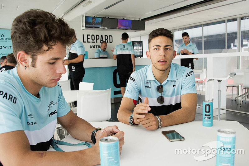 Enea Bastianini and Lorenzo Dalla Porta speak to Motorsport.com journalist Matteo Nugnes