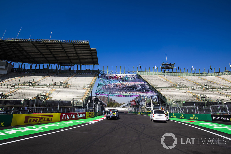 Detalle del circuito del Autódromo Hermanos Rodríguez