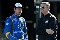 Chase Briscoe, Brad Keselowski Racing Ford and Jeremy Thompson