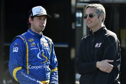 Chase Briscoe, Brad Keselowski Racing Ford and Jeremy Thompson