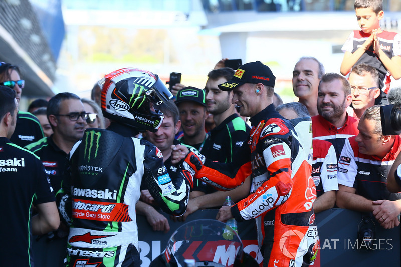 Jonathan Rea, Kawasaki Racing, Chaz Davies, Ducati Team