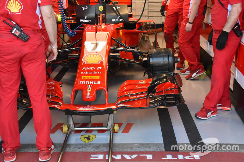 Переднее крыло Ferrari SF71H (машина Райкконена)