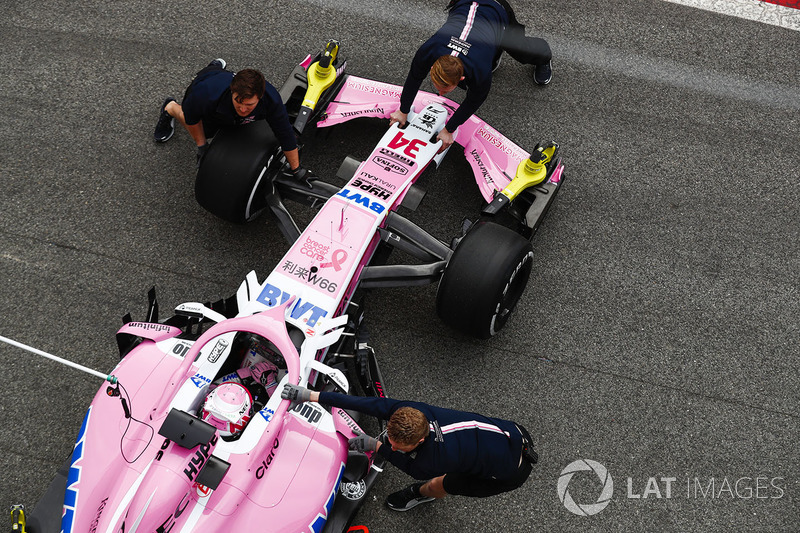 Nikita Mazepin, Sahara Force India F1 VJM11
