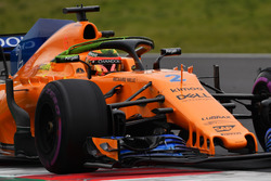 Stoffel Vandoorne, McLaren MCL33, vernice aerodinamica sull'halo