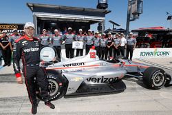 Polesitter Will Power, Team Penske Chevrolet