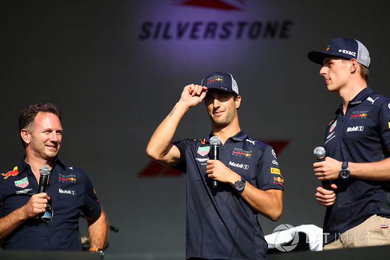 Max Verstappen and Daniel Ricciardo, Red Bull Racing