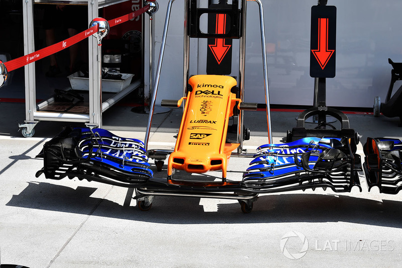 McLaren MCL33 nariz y ala delantera