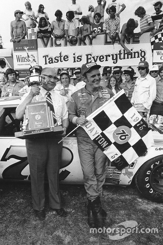Race winner Benny Parsons
