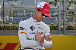 Lucas di Grassi, Audi Sport ABT Schaeffler, op de startopstelling