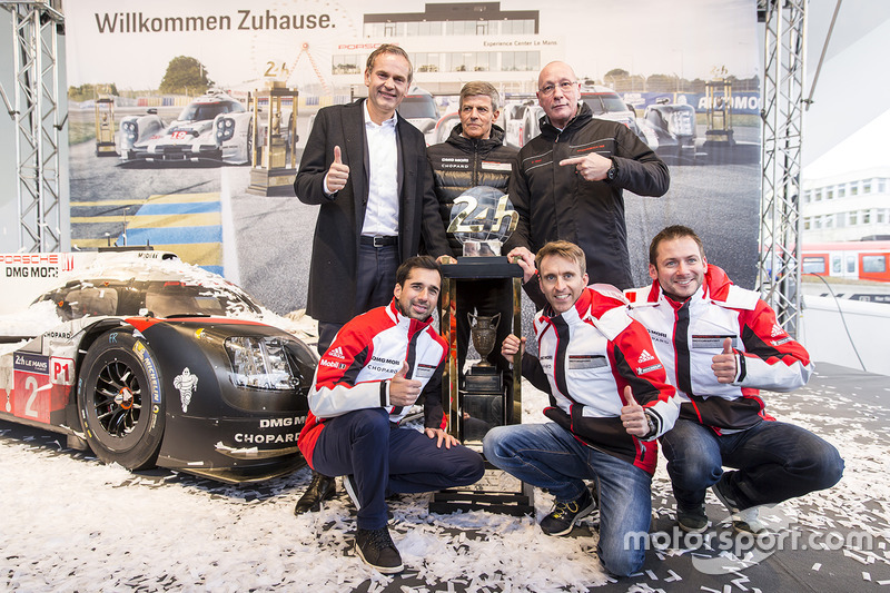 Neel Jani, Timo Bernhard, Nick Tandy, Porsche Team